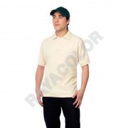 Polera Piqué 80% algodón 20% poliéster.