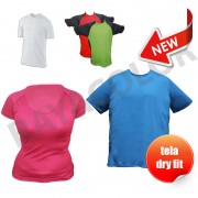 Polera Dry Fit hombre, mujer o unisex