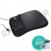Mouse Pad teclado Negu